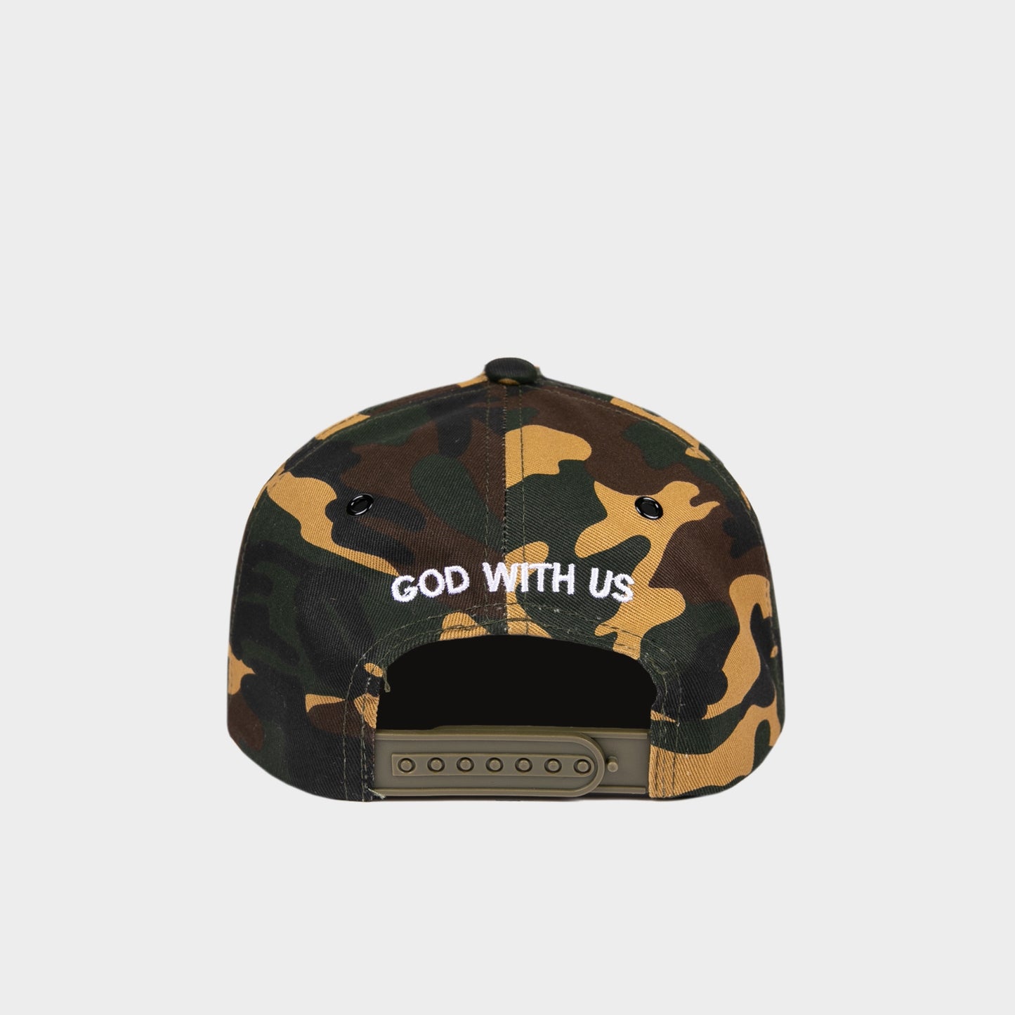 BE STILL CAMO HAT - ARMY
