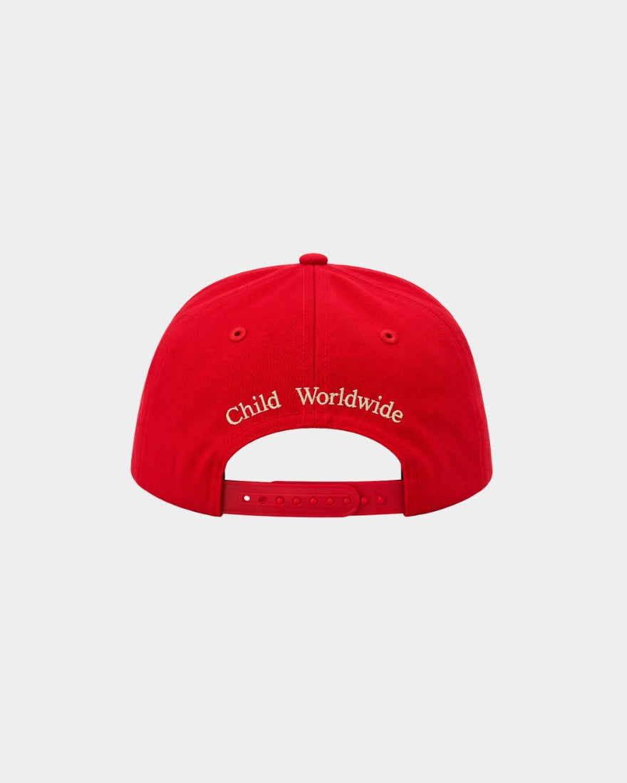 C BASEBALL HAT - RED