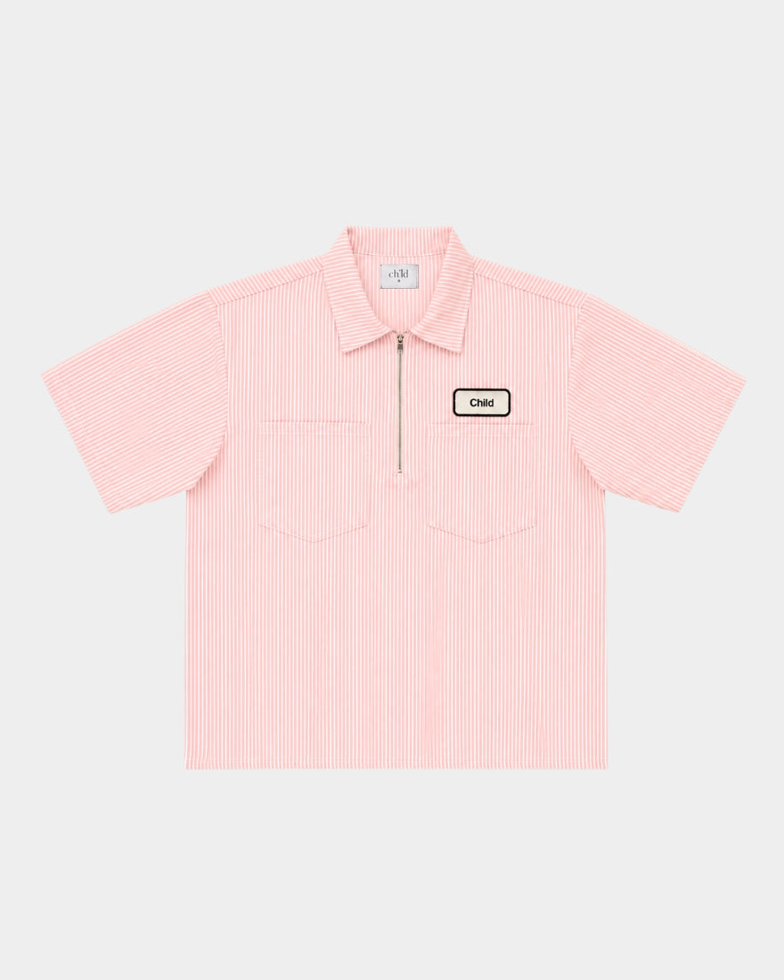 HICKORY SHORT SLEEVE SHIRT - PINK