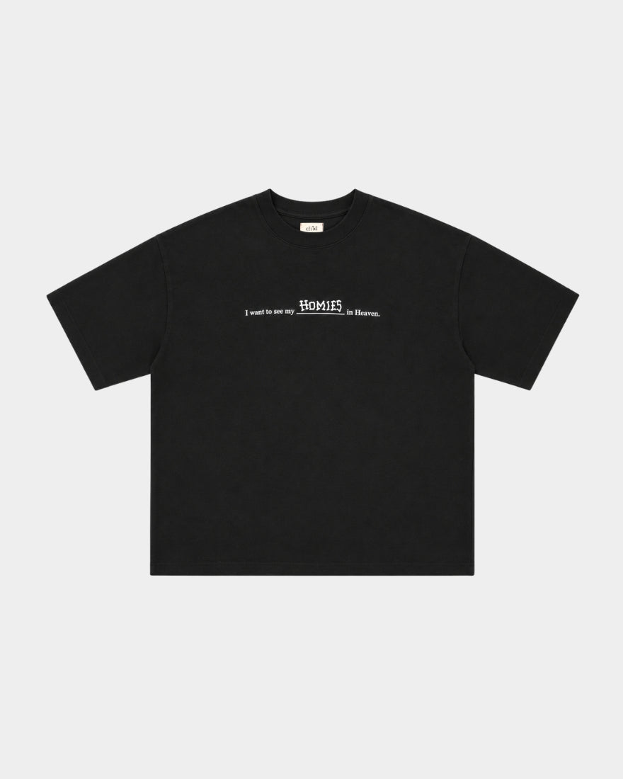 HOMIES TEE - BLACK