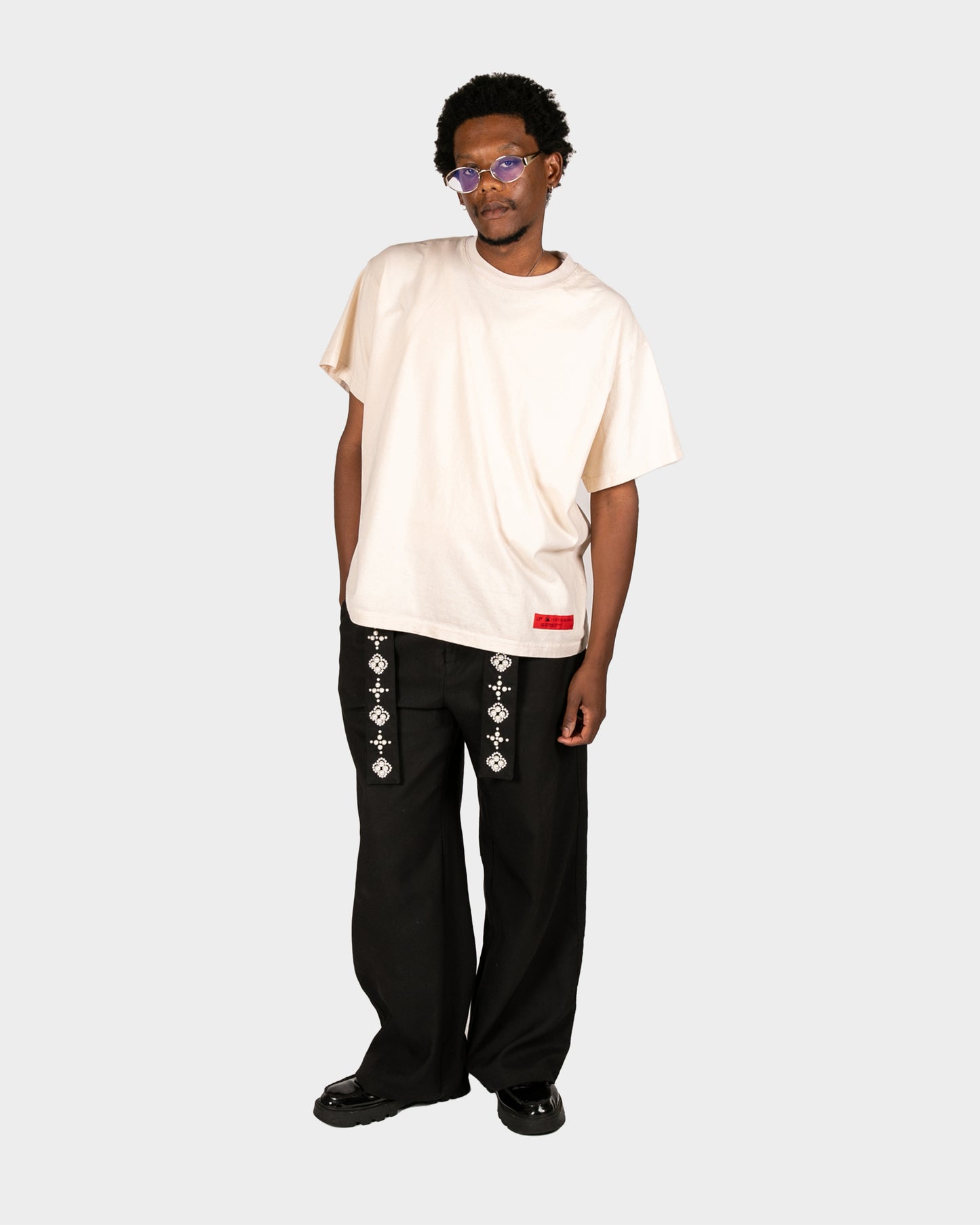 RAVEN TEE - BEIGE