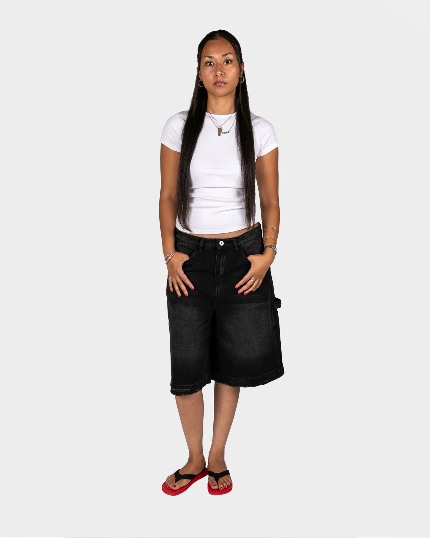 PRODIGAL JORTS - BLACK