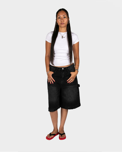 PRODIGAL JORTS - BLACK