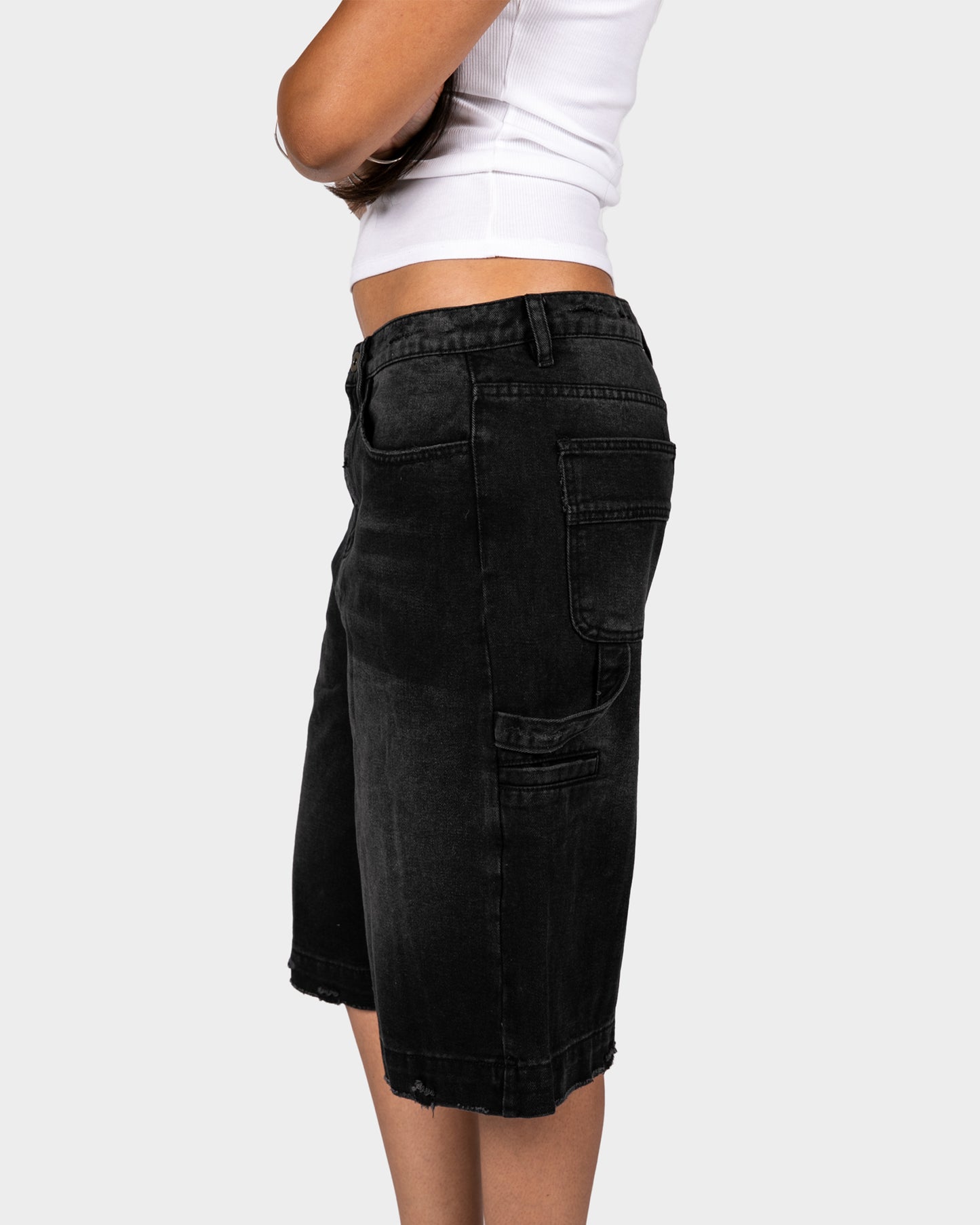 PRODIGAL JORTS - BLACK