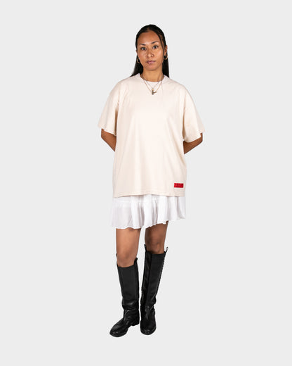 RAVEN TEE - BEIGE