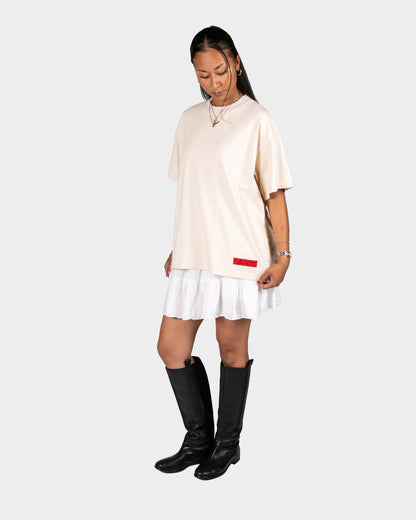 RAVEN TEE - BEIGE