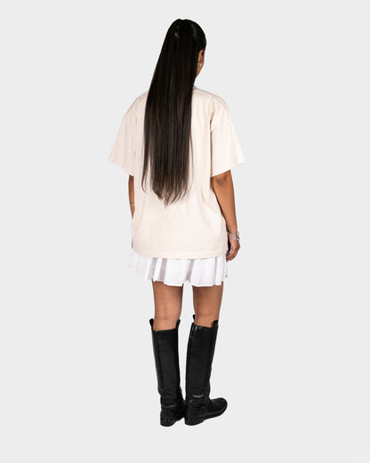 RAVEN TEE - BEIGE