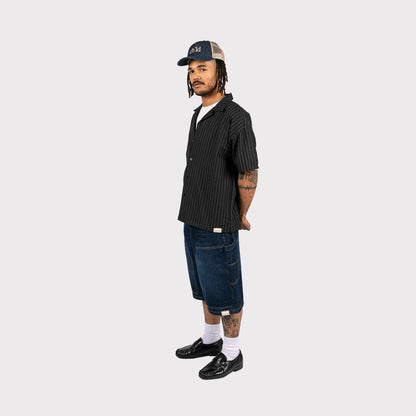 BE STILL USHER SHIRT - BLACK