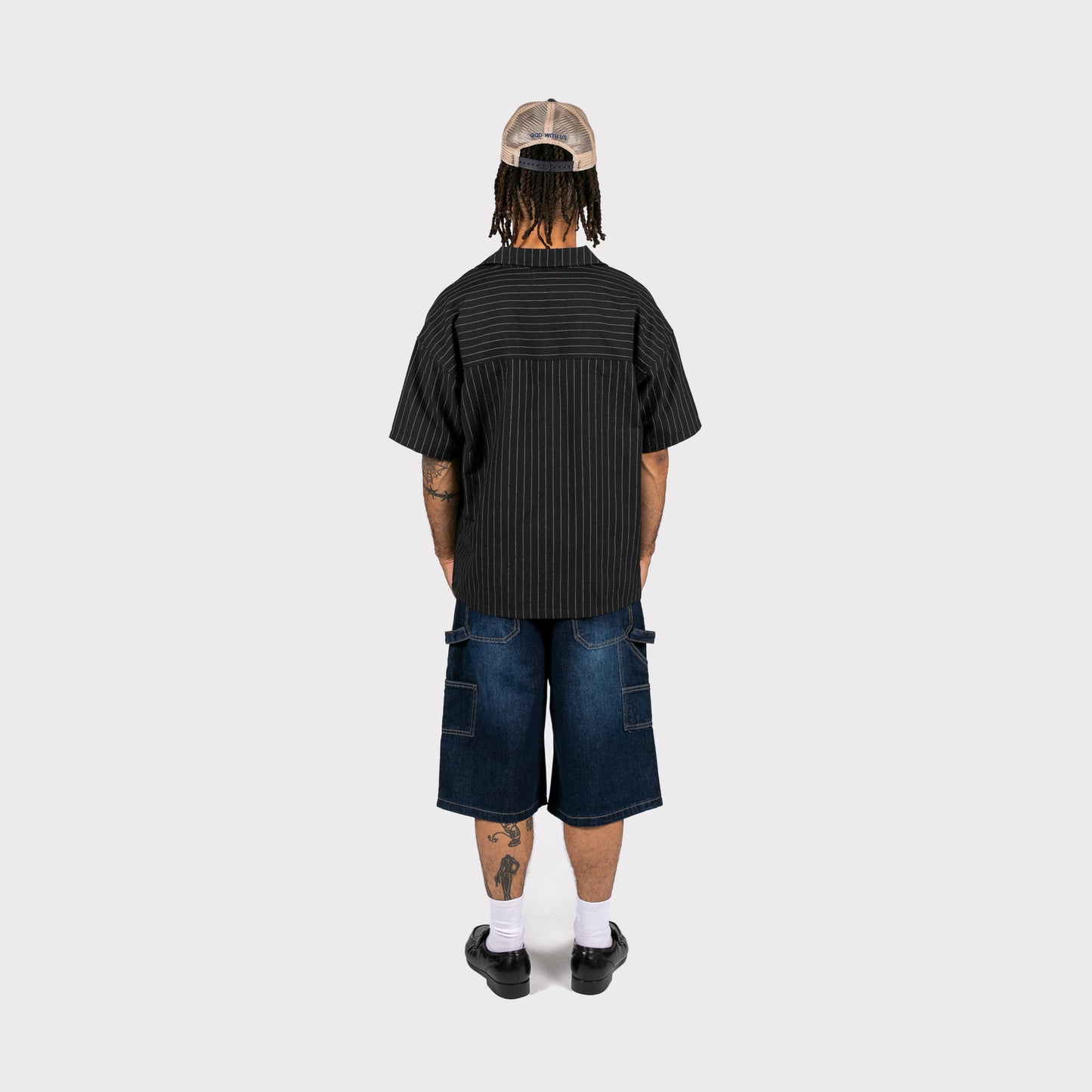 BE STILL USHER SHIRT - BLACK