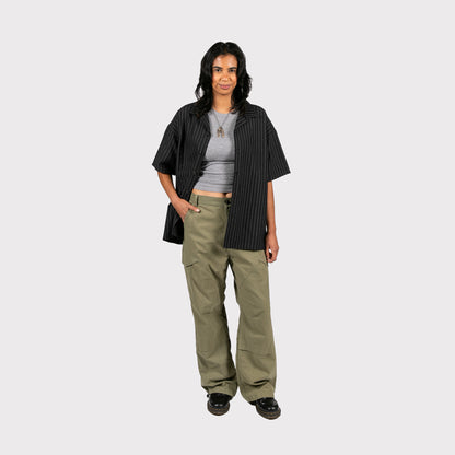 BE STILL USHER SHIRT - BLACK