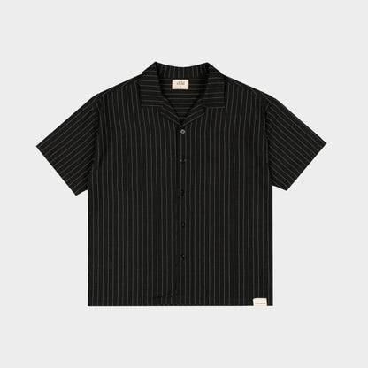 BE STILL USHER SHIRT - BLACK