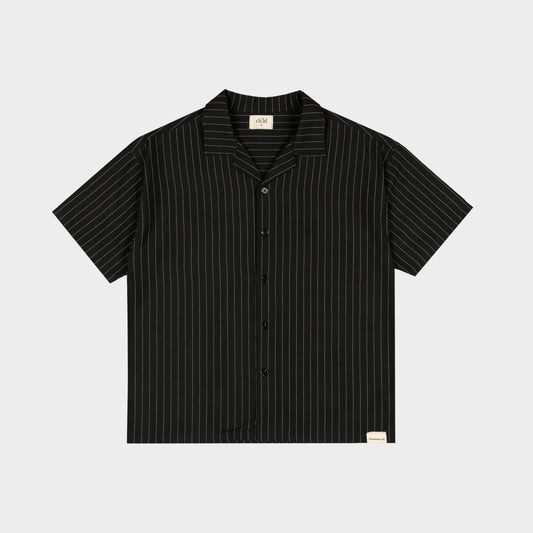 BE STILL USHER SHIRT - BLACK