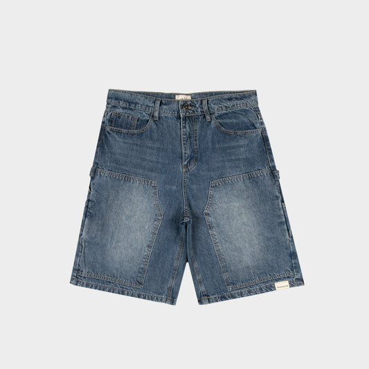 BE STILL CARPENTER JORTS - LIGHT BLUE