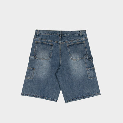 BE STILL CARPENTER JORTS - LIGHT BLUE