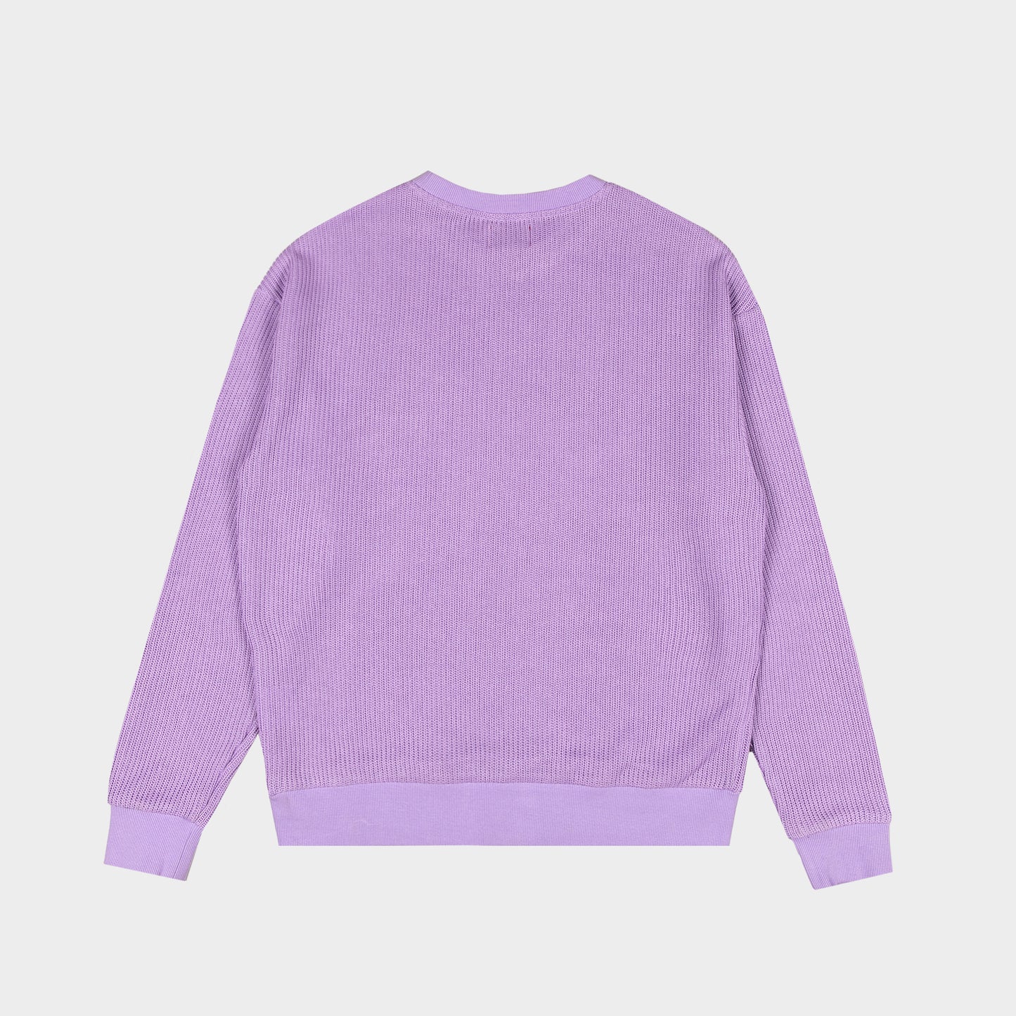 BE STILL KNIT CREWNECK - LAVENDER