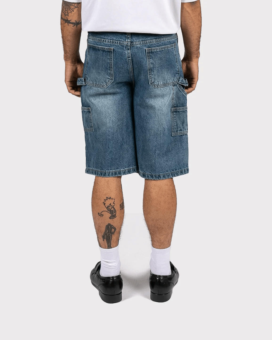 BE STILL CARPENTER JORTS - LIGHT BLUE