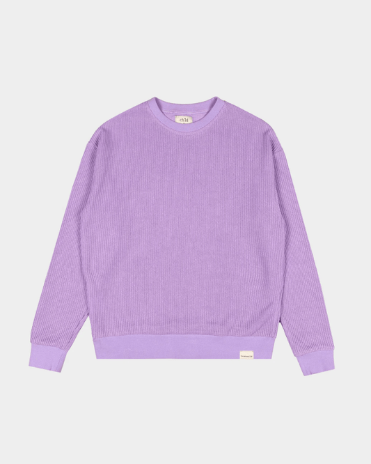 BE STILL KNIT CREWNECK - LAVENDER