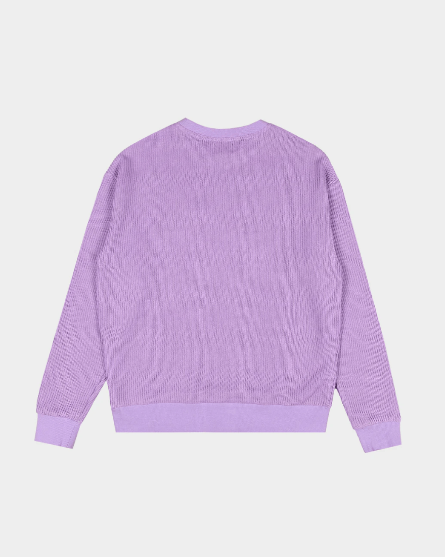 BE STILL KNIT CREWNECK - LAVENDER