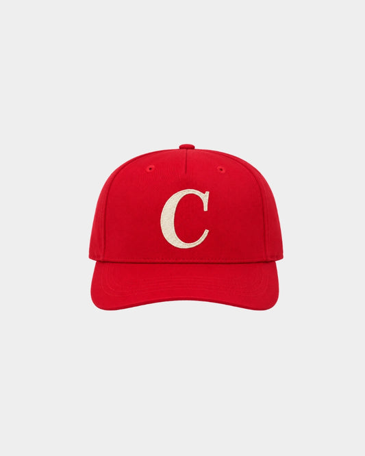 C BASEBALL HAT - RED
