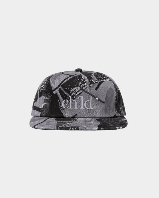 DESERT CAMO HAT - CHARCOAL