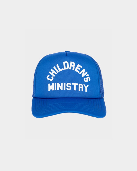 CHILDREN'S MINISTRY TRUCKER HAT - ROYAL