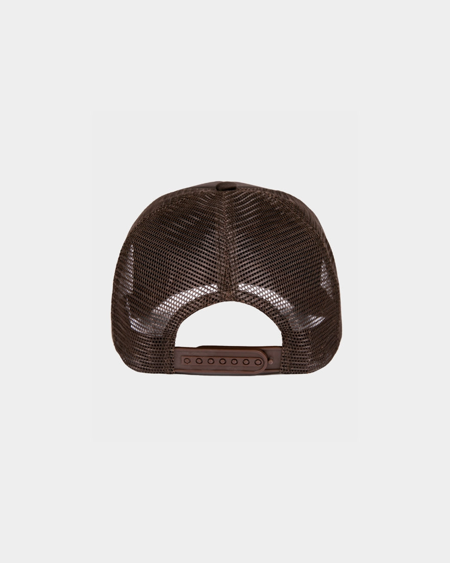 CHILDREN'S MINISTRY TRUCKER HAT - BROWN