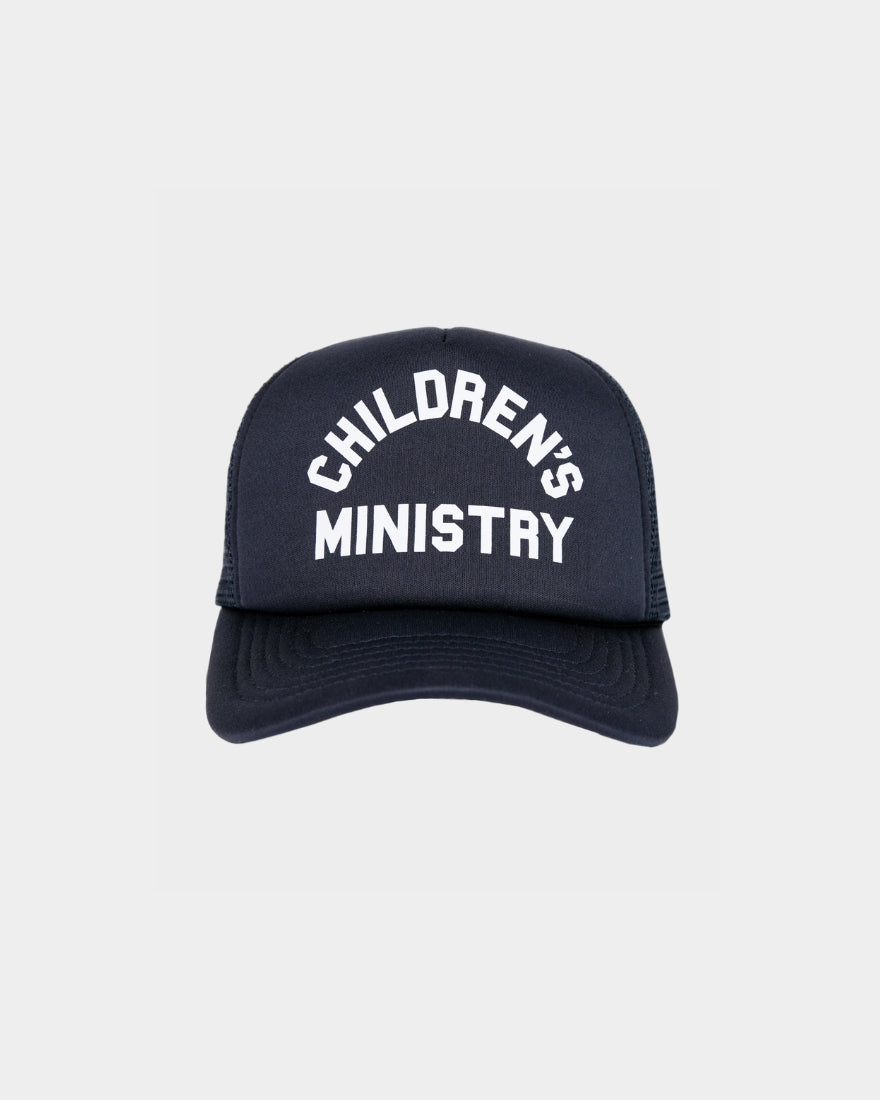 CHILDREN'S MINISTRY TRUCKER HAT - NAVY