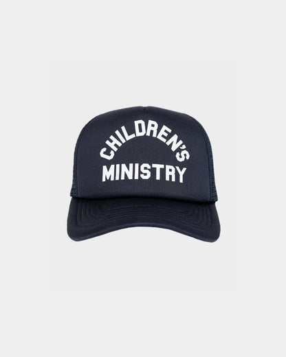 CHILDREN'S MINISTRY TRUCKER HAT - NAVY