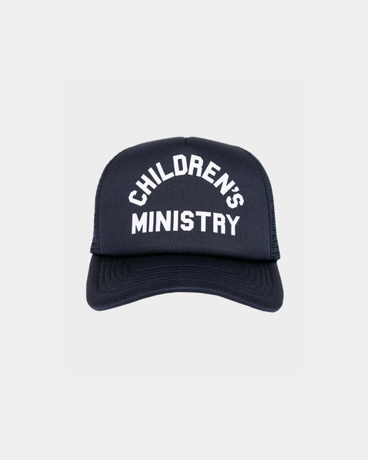 CHILDREN'S MINISTRY TRUCKER HAT - NAVY