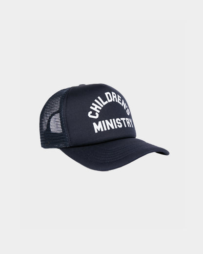 CHILDREN'S MINISTRY TRUCKER HAT - NAVY