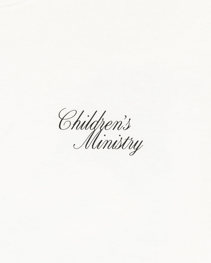 CHILDREN'S MINISTRY TEE - OFF WHITE
