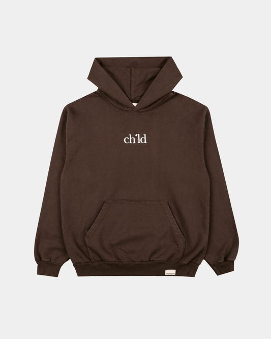 FOUNDATIONS HOODIE - BRANCH BROWN