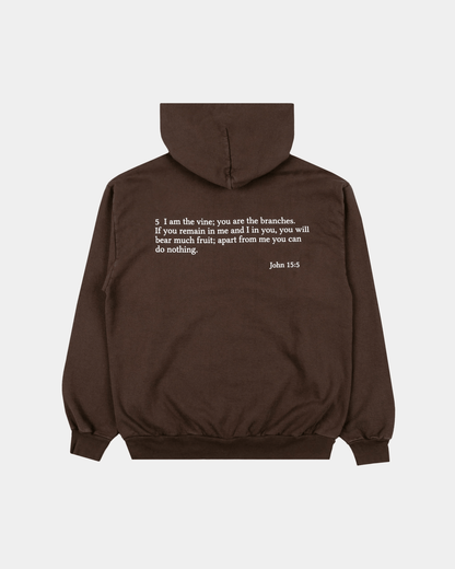 FOUNDATIONS HOODIE - BRANCH BROWN