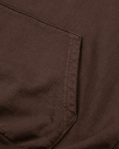 FOUNDATIONS HOODIE - BRANCH BROWN