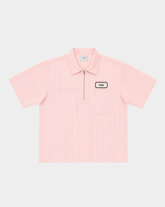 HICKORY SHORT SLEEVE SHIRT - PINK