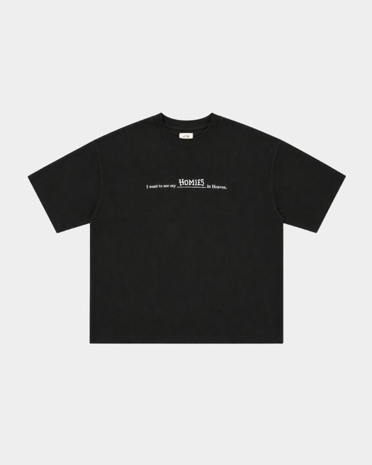 HOMIES TEE - BLACK