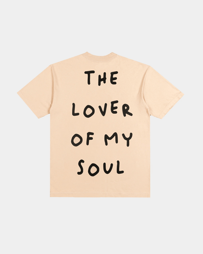 LOVER OF MY SOUL I LOVE JESUS TEE - BLESSED BEIGE