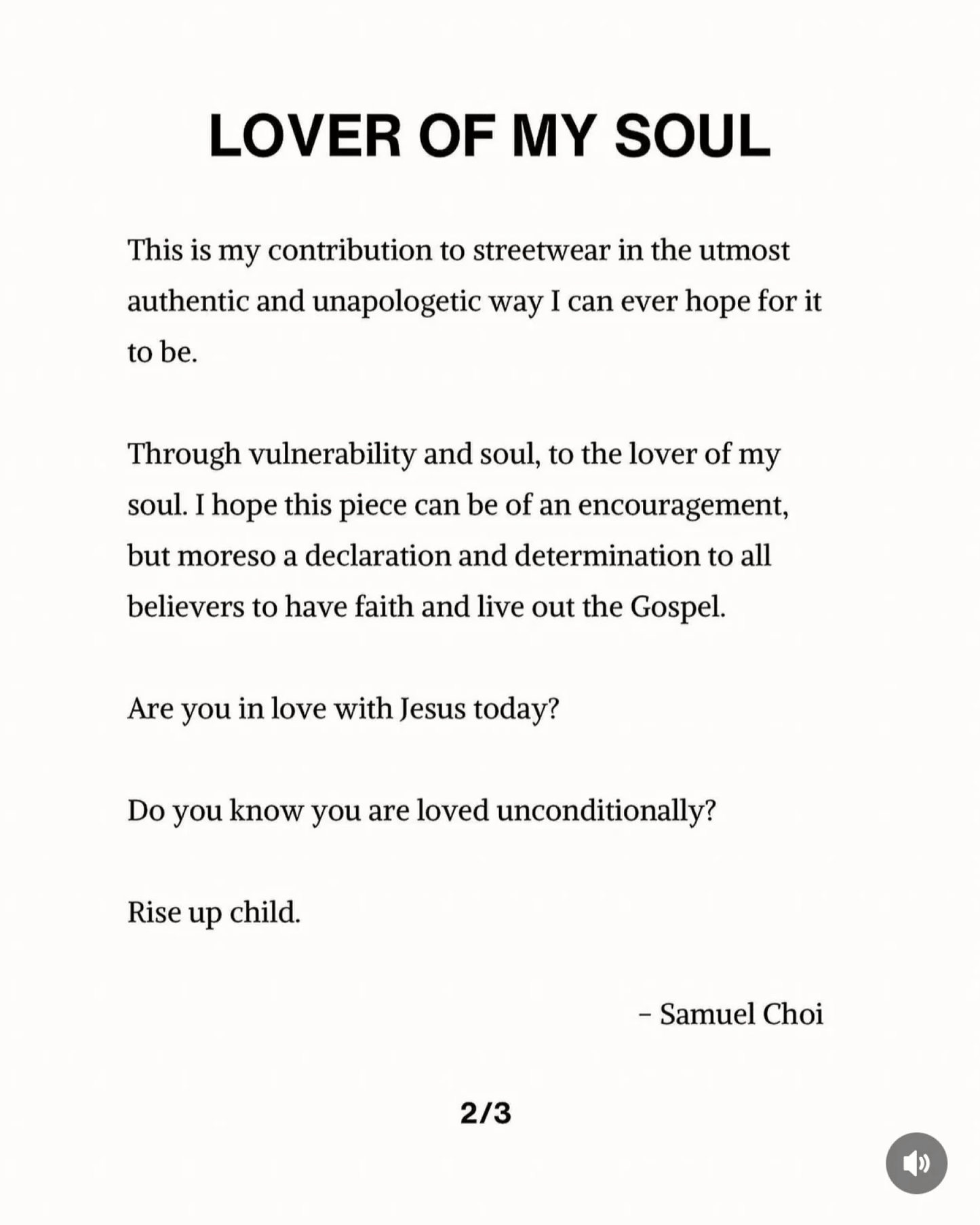 LOVER OF MY SOUL I LOVE JESUS TEE - BLESSED BEIGE