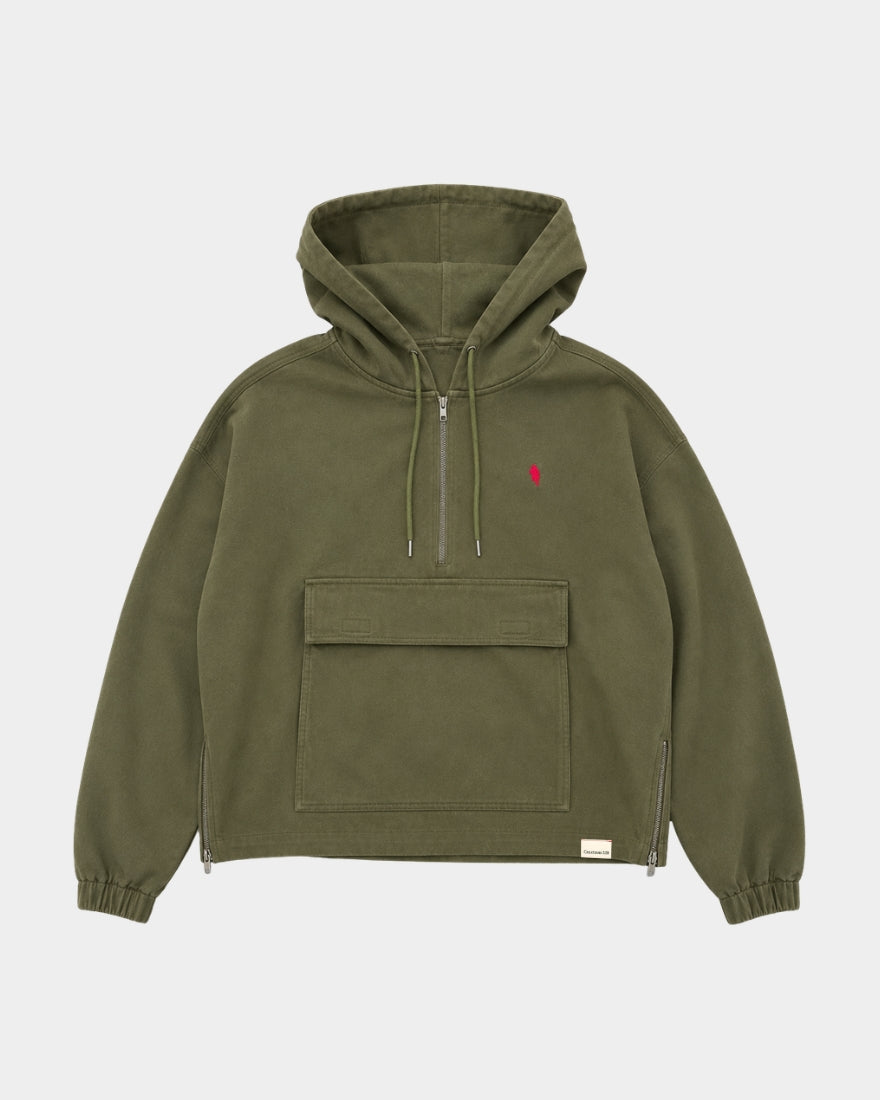 RAVEN ANORAK - OLIVE