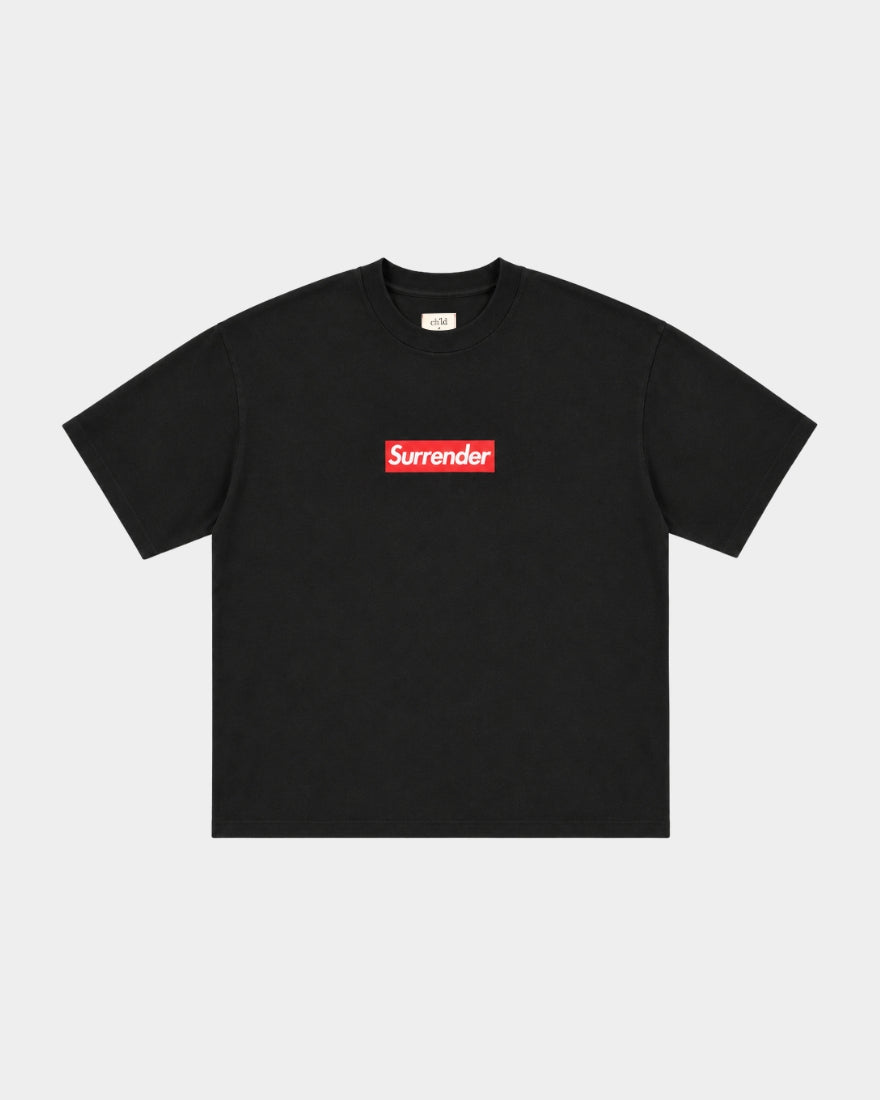 SURRENDER TEE - BLACK
