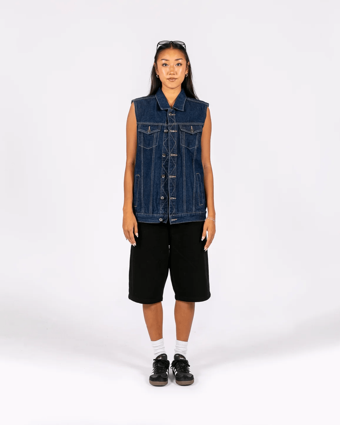 THE MOST HIGH DENIM VEST
