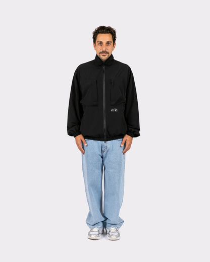 TRACK JACKET - BLACK