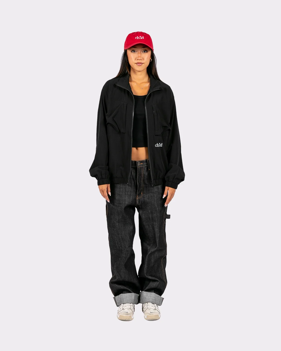 TRACK JACKET - BLACK