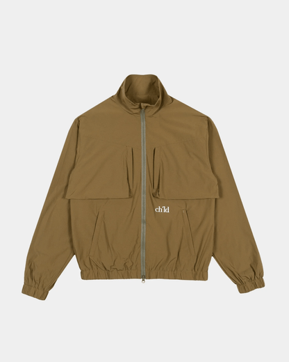 TRACK JACKET - OLIVE