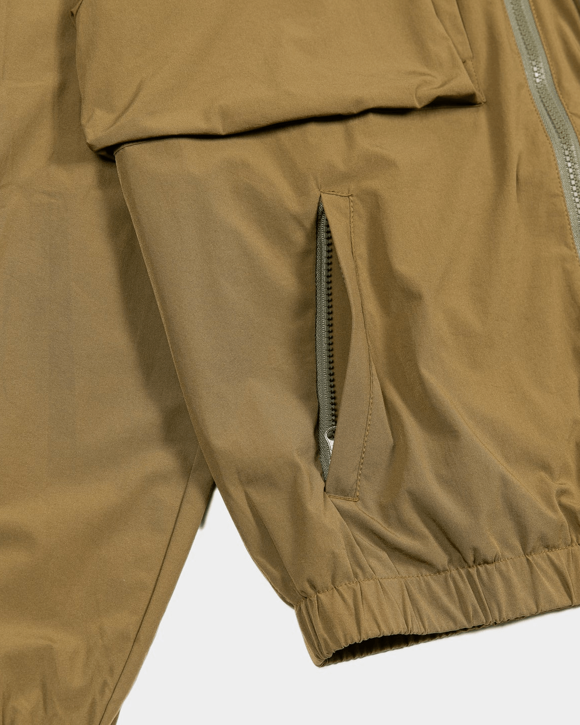 TRACK JACKET - OLIVE