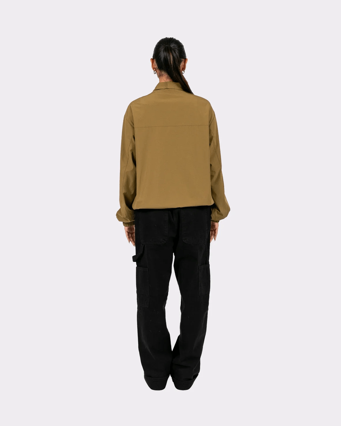 TRACK JACKET - OLIVE