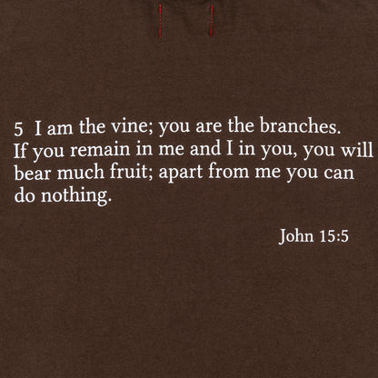 FOUNDATIONS TEE - BRANCH BROWN