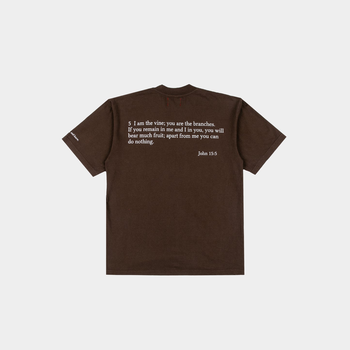 FOUNDATIONS TEE - BRANCH BROWN