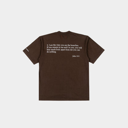 FOUNDATIONS TEE - BRANCH BROWN