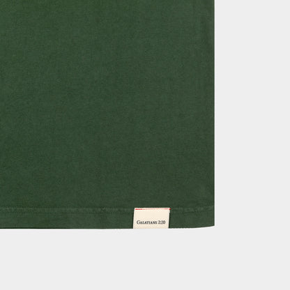 FOUNDATIONS TEE - PASTURE GREEN